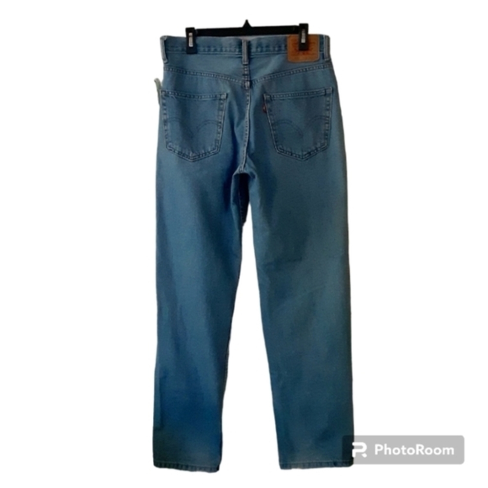 Levi's 550 Relaxed fit jeans,medium stonewash color,men's W33 L34 - Picture 5 of 16